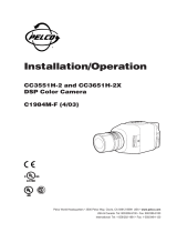 Pelco CC3651H-2X User manual