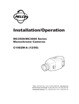 Pelco MC3600 User manual