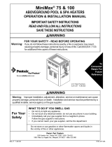 Pentair 75 User manual