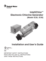 Pentair IC40 User manual