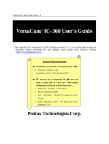 Pentax IC-360 User manual