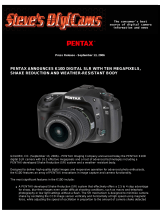 Pentax K10D User manual