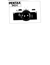Pentax Film Camera MX User manual