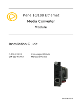 Perle Systems C-110-XXXXX User manual