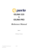 Perle Systems IOLINK-PRO IOLINK-520 User manual