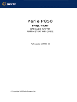 Perle Systems P850 User manual