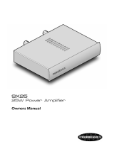 Perreaux Silhouette SX25 User manual