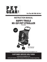 Pet Gear Happy Trails NoZip User manual