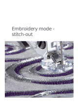 Pfaff Embroidery Mode-Stitch-Out User manual