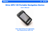 Pharos Drive GPS 135 User manual