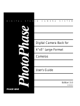 PhaseOne PhotoPhase 85280002 User manual