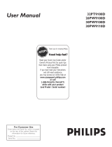 Philips 26PW9100D/37 User manual