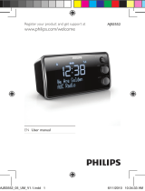Philips AJB3552/05 User manual