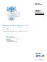 Philips Avent SCF276/40 User manual