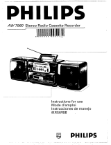 Philips AW 7960 User manual