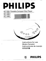 Philips AZ 7495 User manual