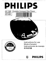 Philips AZ 7465 User manual