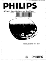 Philips AZ 7466/00 User manual