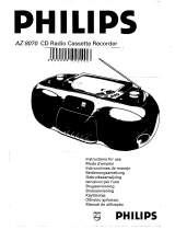 Philips AZ 8070 User manual
