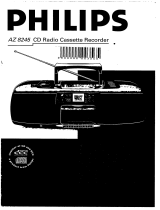 Philips AZ 8245 User manual
