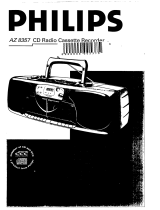 Philips AZ 8357/05 User manual