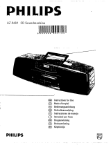 Philips AZ 8420 User manual
