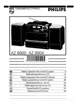 Philips AZ 8900 User manual