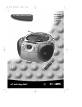 Philips AZ1147 User manual