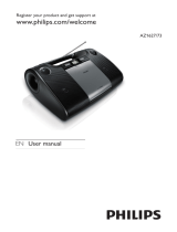 Philips AZ1627/73 User manual