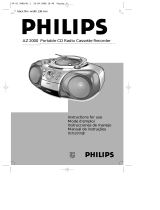 Philips AZ2000/01 User manual