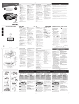 Philips AZ2055 User manual