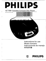 Philips AZ7262/05 User manual