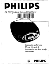 Philips AZ7376/00 User manual