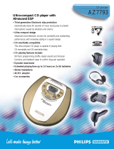 Philips AZ7793 User manual