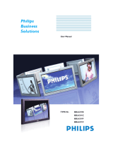 Philips BDL4211VS User manual