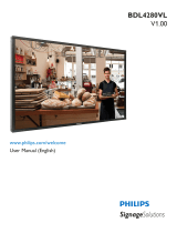 Philips BDL4280VL/00 User manual