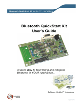Embedded Artists Bluetooth QuickStart Kit User manual