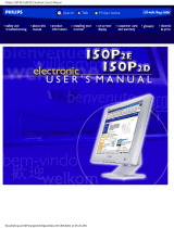 Philips 150P2M User manual