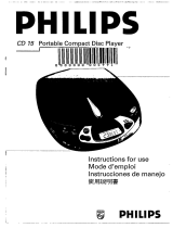 Philips CD15/00 User manual