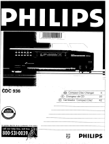 Philips CDC 936 User manual