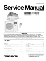 Panasonic CS-E15DB4EW User manual