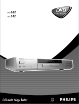 Philips DVD-612 User manual