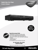 Philips DVD714AT98 User manual