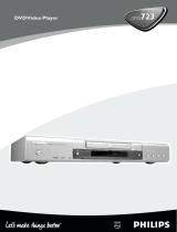 Philips DVD723 User manual