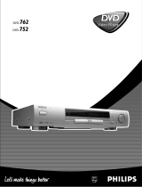Philips DVD762/001 User manual