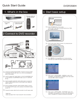 Philips DVDR3588H/93 User manual
