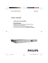 Philips DVP3005K/75 User manual