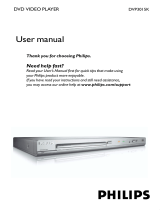Philips DVP3015K/51 User manual