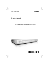 Philips DVP3030A/94 User manual