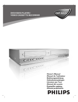 Philips DVP3055V/01 User manual